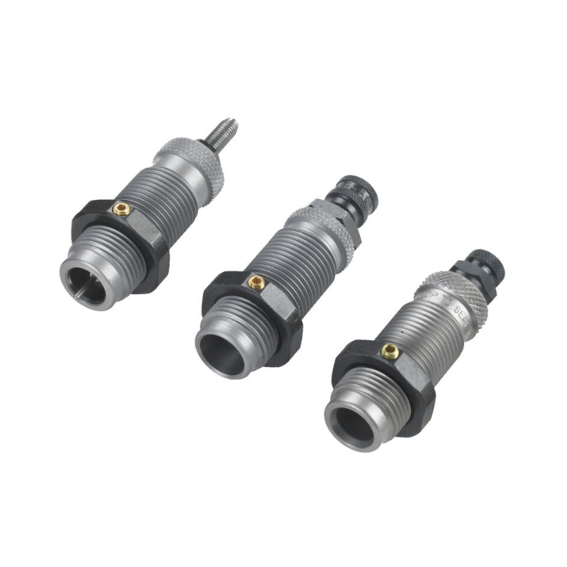 3-Die Carbide Roll Crimp Set - Group B - Popular Pistol Calibers